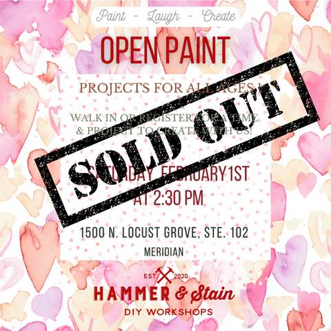 2/1 @ 2:30 PM Open Paint