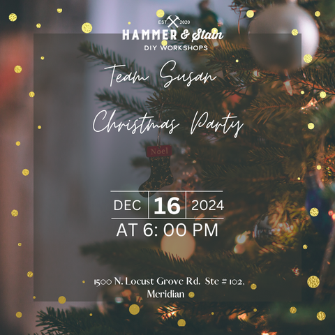 12/16 @ 6 PM Team Susan Christmas Party