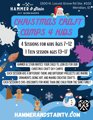 Christmas Craft Camps for Kids