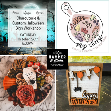 10/26 @ 6:00 PM Halloween Charcuterie Collaboration