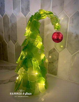 Grinchmas Sea Glass Tree