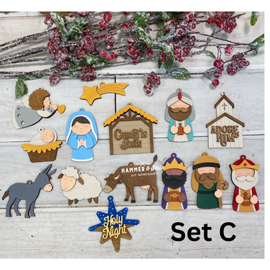 Nativity Ornaments